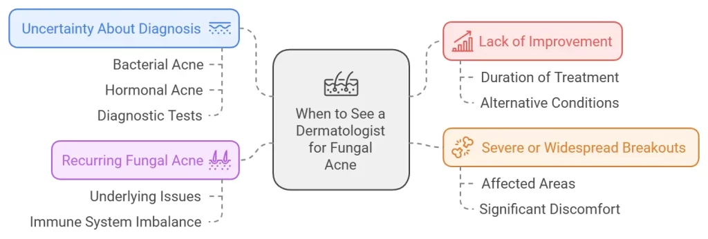 Signs You Should See a Dermatologist For Fungal Acne