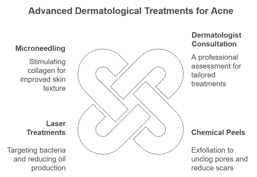 advanced dermatological treatments for acne